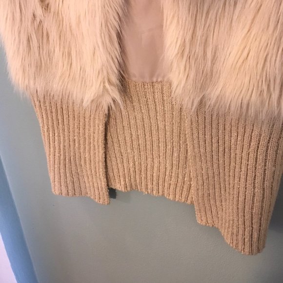 Rue 21 Faux Fur Sweater Vest - Picture 5 of 5